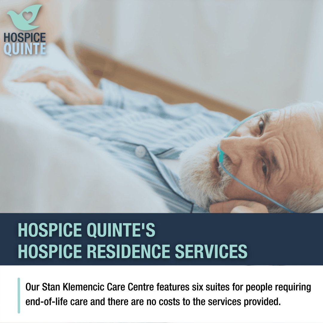 HospiceQuinte's tweet photo. Hospice Quinte understands that those who are facing end-of-life and their families and loved ones need support.  We can care for people in the last three months of life at the Stan Klemencic Care Centre. To find out more, visit this link https://t.co/HLdPDY5gJM https://t.co/hfQ4OTepg5