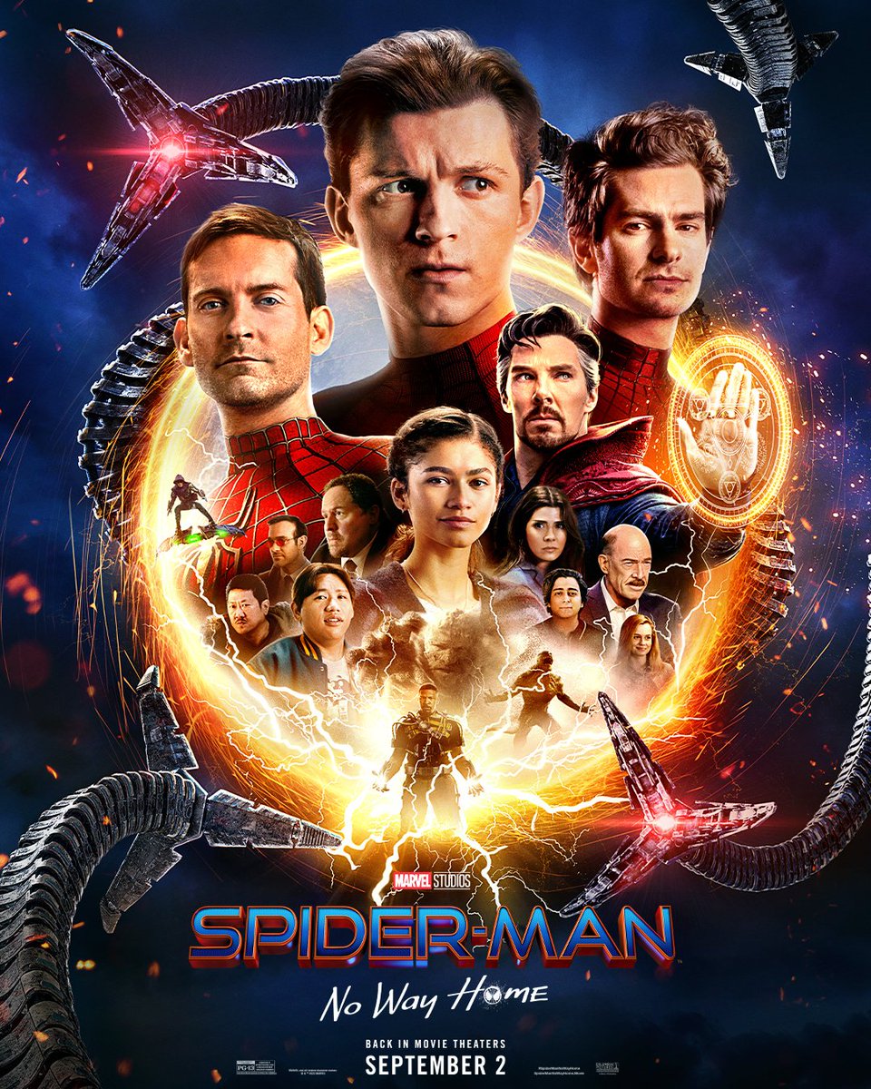 RT @SpiderMan3news: NEW SPIDER-MAN NO WAY HOME POSTER https://t.co/pKWokL8AiN