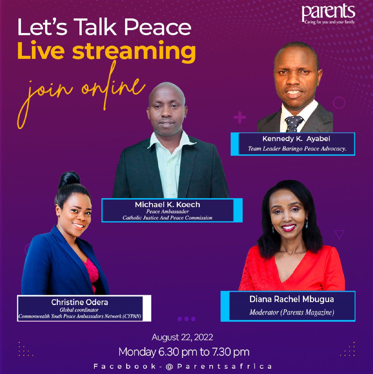 kenayabei's tweet photo. Peace Talk hosted by @parentsmagazine https://t.co/ROU6NH3nYG