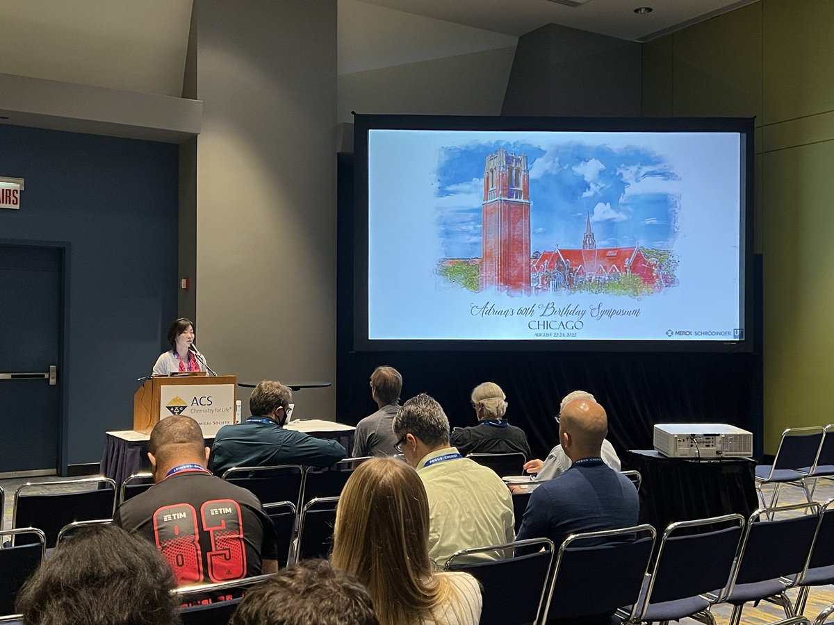 Olexandr Isayev 🇺🇦🇺🇸 (@olexandr) on Twitter photo Seonah Kim kicks off <a href="/adrian_roitberg/">Adrian Roitberg 🏳️⚧️</a> “sweet sixty” symposium #compchem #ACSFall2022 #ACSChicago Seonah Kim kicks off <a href="/adrian_roitberg/">Adrian Roitberg 🏳️⚧️</a> “sweet sixty” symposium #compchem #ACSFall2022 #ACSChicago