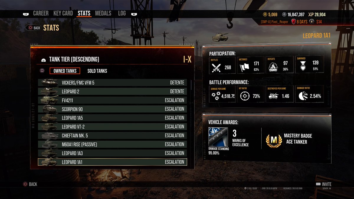 Pixel__Reaper's tweet photo. Just about! π€£ #3rdMark #WorldofTanksConsole @WoTConsole https://t.co/eaWMCmpEEz