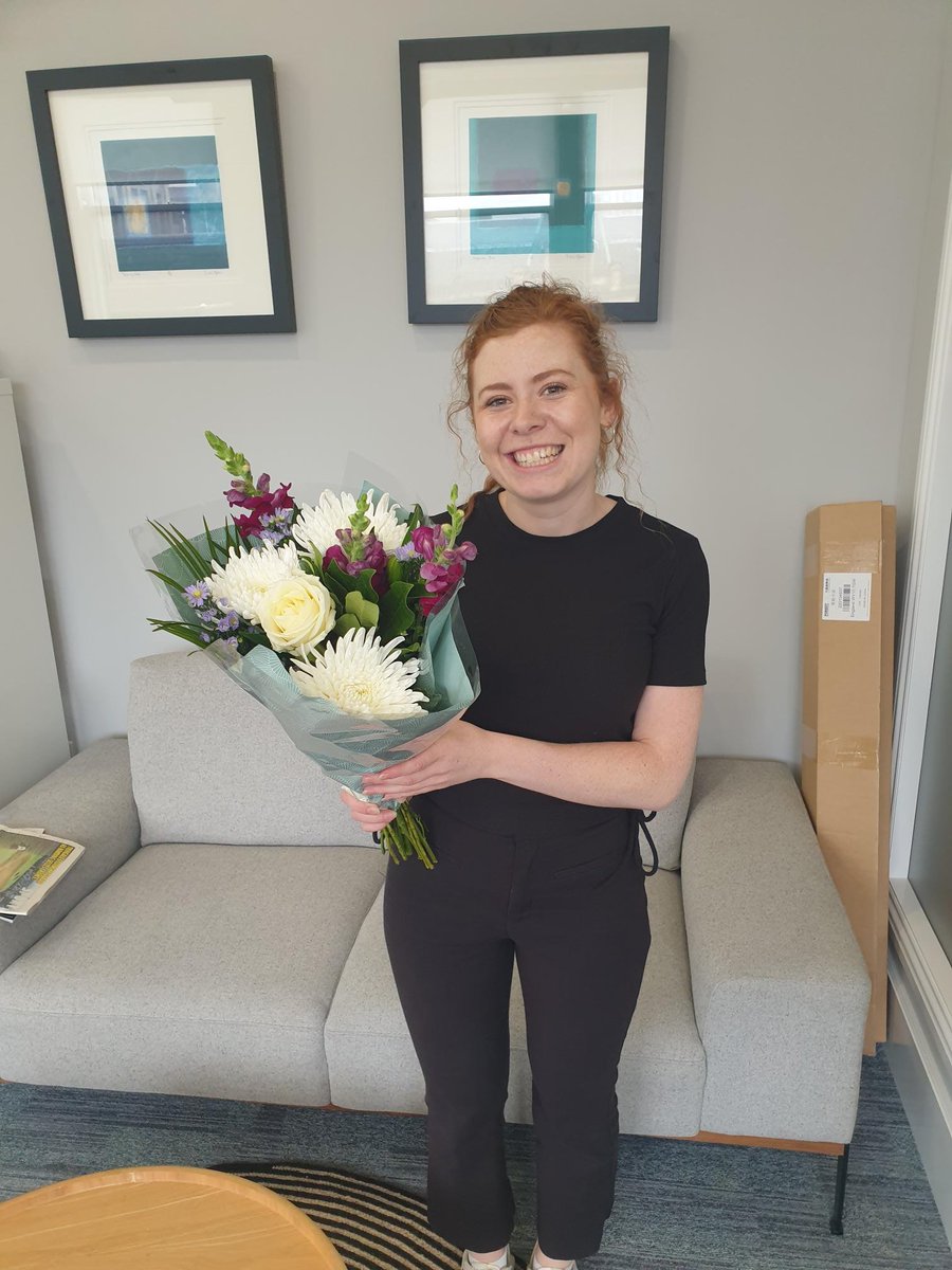 RedConsultUK's tweet photo. Guess who just passed her 6 month probationary period here at Red!
Congratulations Megan - you have completely smashed your first 6months.
#Congratulations #Celebrate #ThisIsRed https://t.co/7I7NfQYhv7