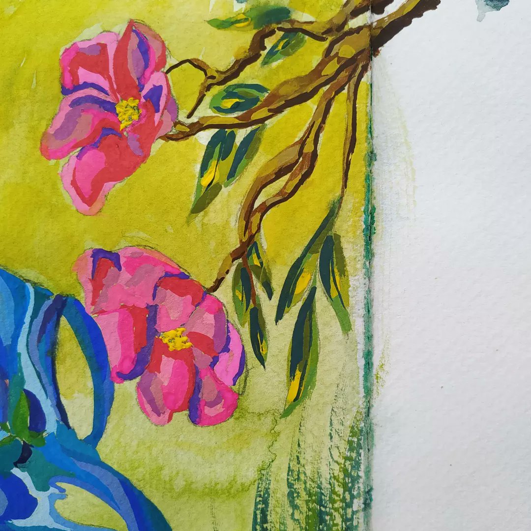 Olgaolis's tweet photo. Wanted to try a new way to color my drawing this time experimenting with new guache colors! The more I use them the more I like them! What do you think?
#guachepainting #colorfulskull #birdskull #skullart #lilyflowerart #mushroomart #smallartaccount #smallartist https://t.co/WjlqeDWrt6