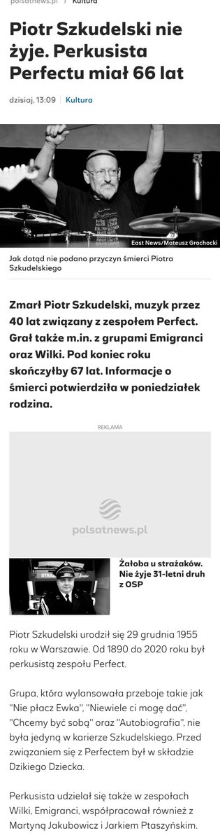tfastyn's tweet photo. Fiu, fiu. Od 1890 w zespole #Perfect 
To Pan Piotr Szkudelski trochę grał. #kaczkadziennikarska #czeskibłąd https://t.co/Qz5AlE2BqY