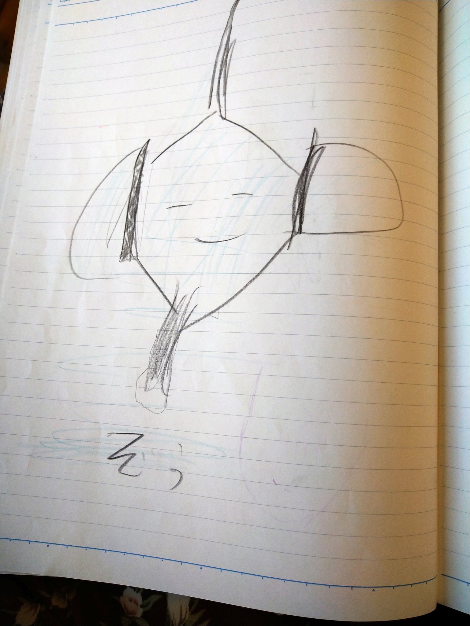 飯田雪子 病院の待合室においてあった落書きノートで遭遇した ぞう 妙に可愛い 子供ならではのセンスだよねー T Co Azfge5tzbd Twitter