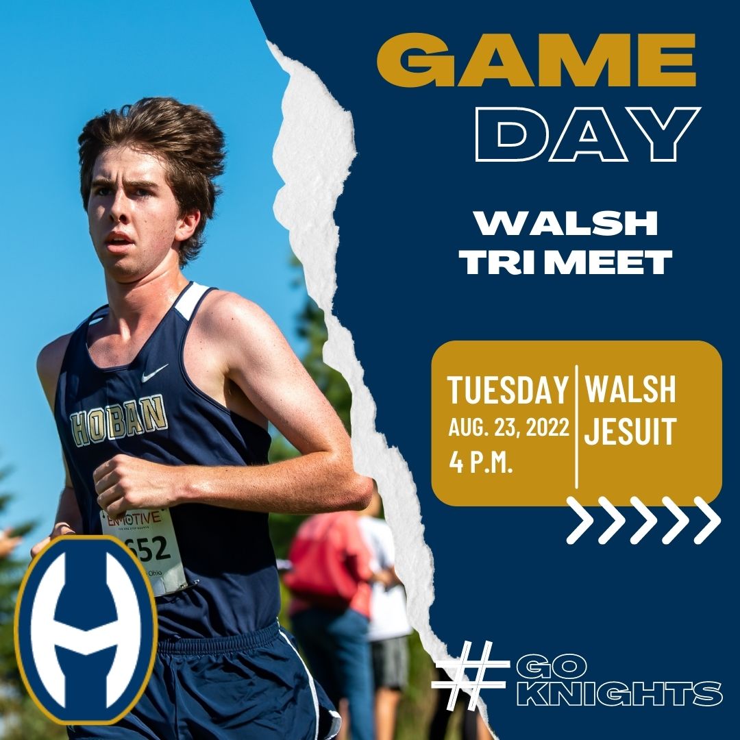 Hoban Athletics (@hobanathletics) on Twitter photo GAME DAY: <a href="/XC_hoban/">Hoban Cross Country</a> opens their season at the Walsh Tri Meet today at 4 p.m. #GoKnights GAME DAY: <a href="/XC_hoban/">Hoban Cross Country</a> opens their season at the Walsh Tri Meet today at 4 p.m. #GoKnights