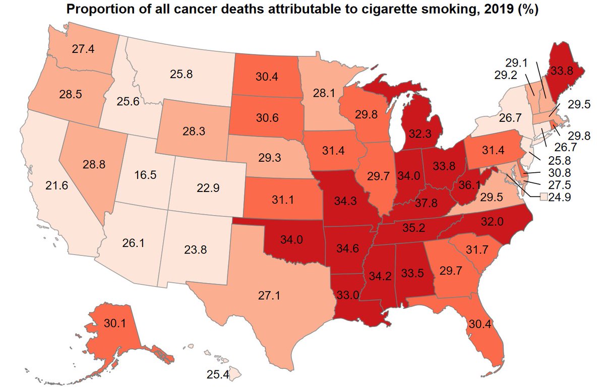 cigarette smoking by state Which states have the most smokers? Deseret News Chart: The U.S. States That