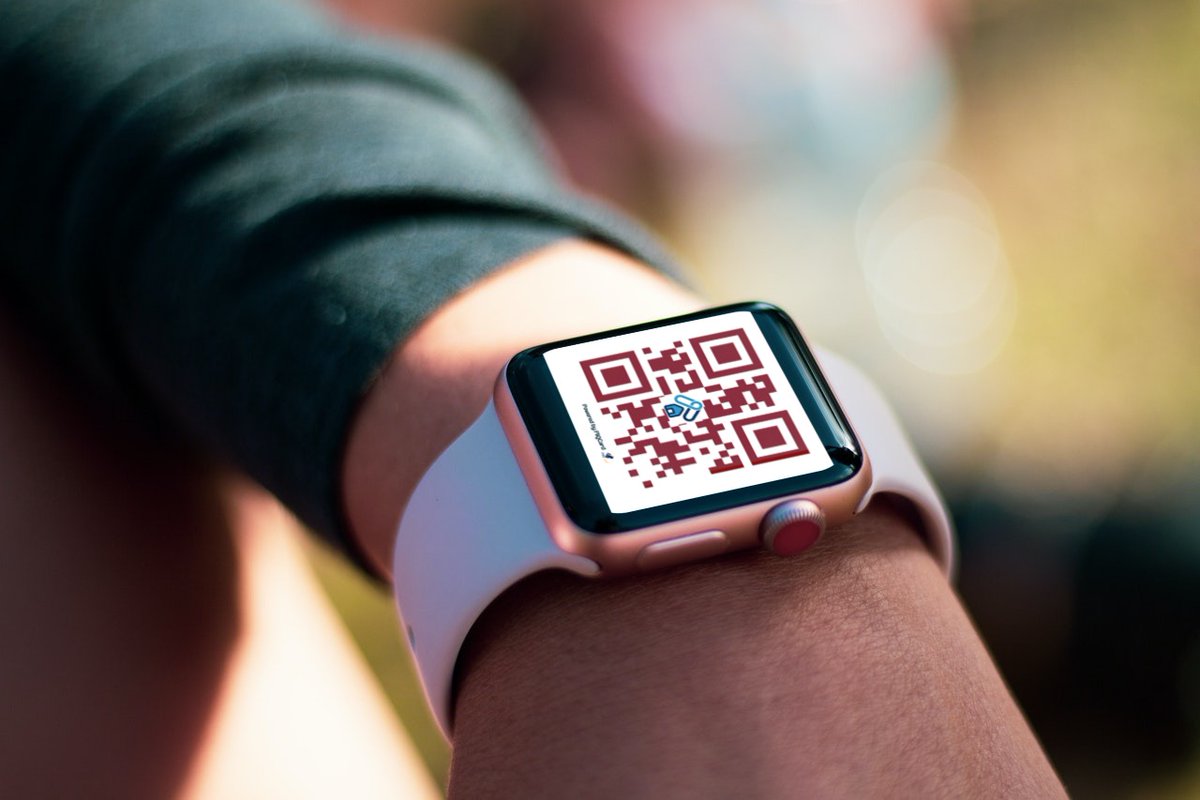 fliqcard's tweet photo. Did you know you can use your Smartwatch or Apple Watch to easily share your business card?
If you have #FliQCard—the #digitalbusinesscardapp you can use the Apple Watch app to show your card’s QR code and smartwatch and when scanned, your virtual card will appear. https://t.co/DrzhxCOA0O