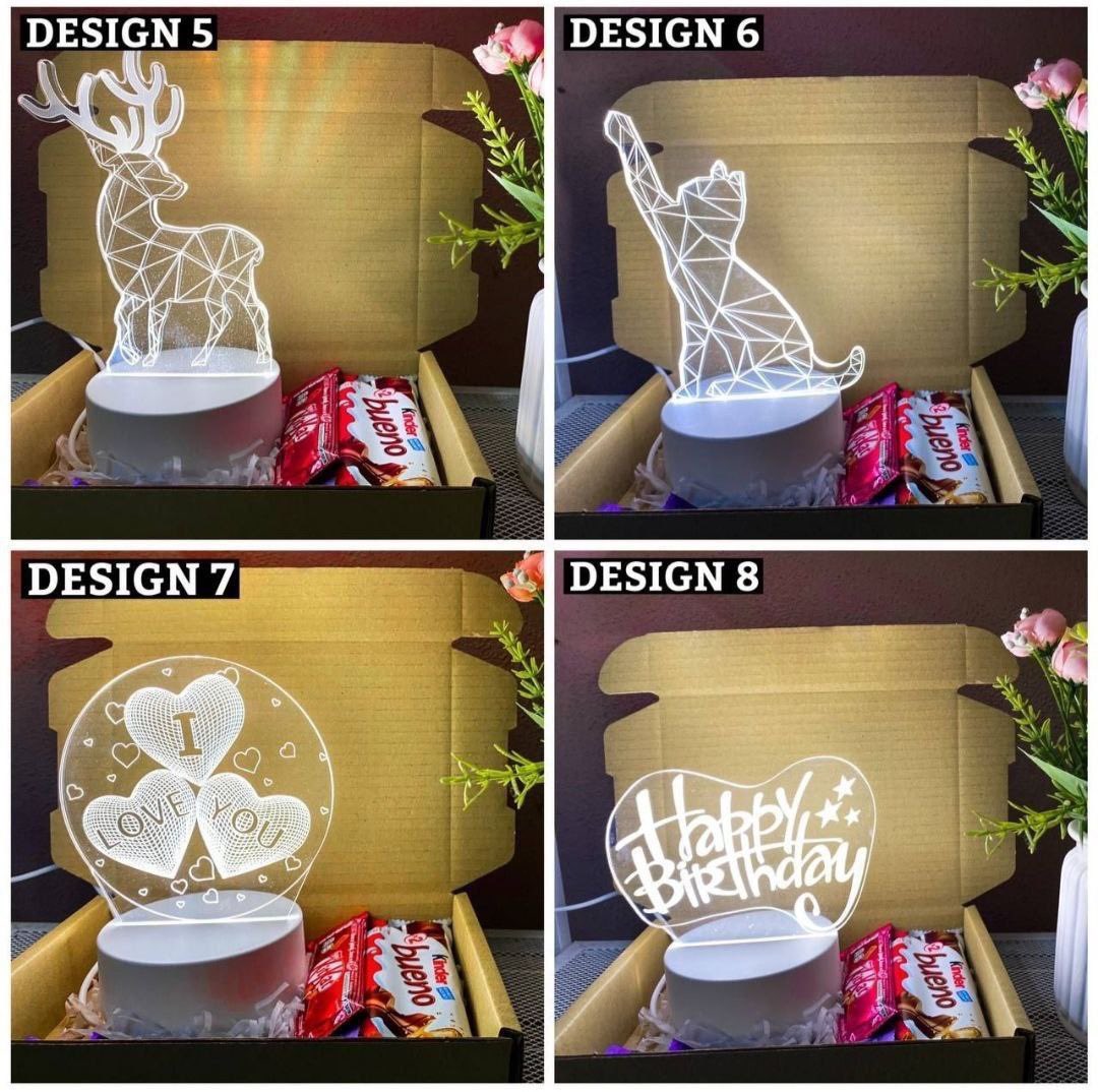 Sending you this 3D lamp just to check on you and to make sure you have a good sleep 😇

Praying God takes extra special taking care of you ✨