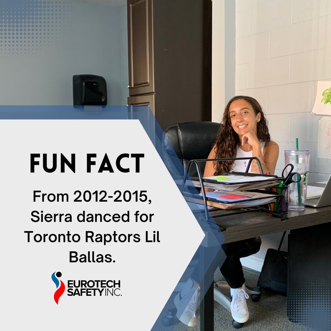 This week's team feature is Sierra! 
#TeamMember #WorkLife #OfficeLife #TeamFeature #FireAlarmSafety #FireSafety #FireProtection 

#EurotechSafetyInc