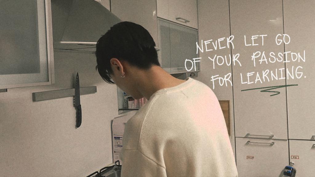 jaysmaize's tweet photo. cooking philosophy by park jongseong https://t.co/guYg2TavGH