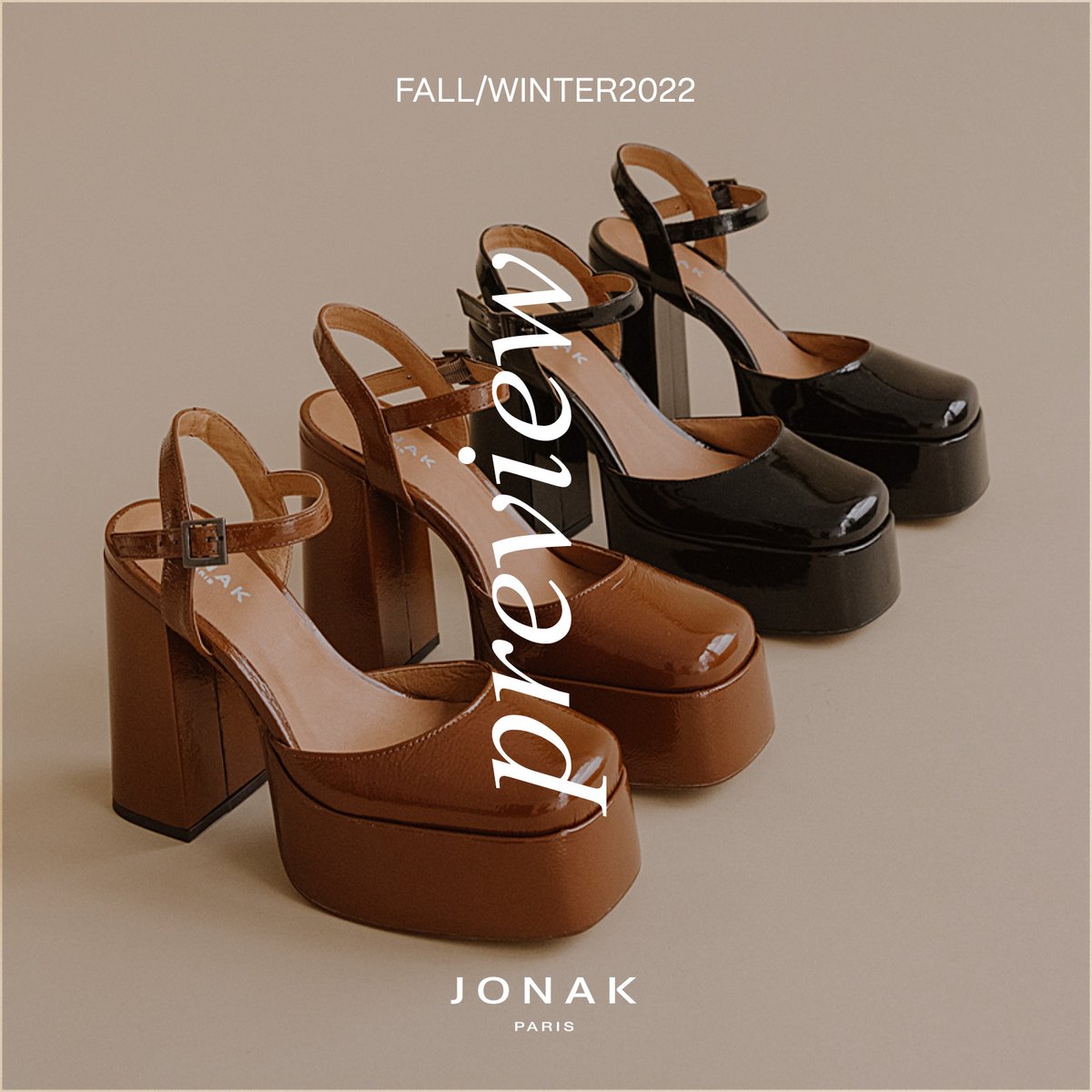 PREVIEW FW22. 👢
Découvrez l'avant-première de notre collection Automne/Hiver 2022.
jonak.fr.