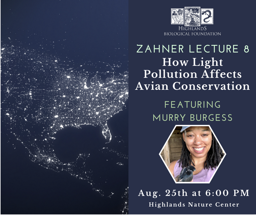 HighlandsBIO's tweet photo. Don't forget to make plans to attend @HighlandsBioFdn's Zahner Lecture this Thursday at the Highlands Nature Center! For more information visit https://t.co/rYWdVE21gG https://t.co/qJGtuT8f17