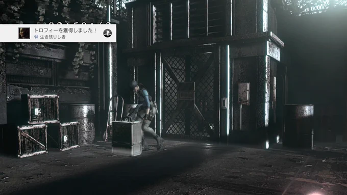 biohazard HD REMASTER
生き残りし者 (プラチナ)
全てのトロフィーを獲得 #PS4share
珍しくプラチナトロフィーが取れました、次はスイッチ版であいましょう。 https://t.co/43Zwmys4xG 