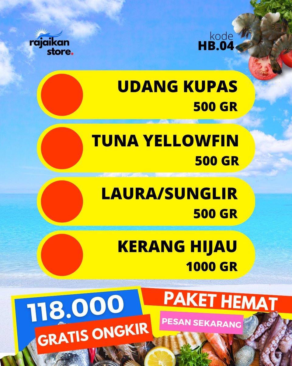 rajaikanstore's tweet photo. Sodara, ayo, sodara, dilarisi, sodara. Langsung chat admin, link: https://t.co/yOTUIgty3O 😊 

#ikanlautjogja #HouseoftheDragon #seafoodjogja https://t.co/uyiuUPFEvp