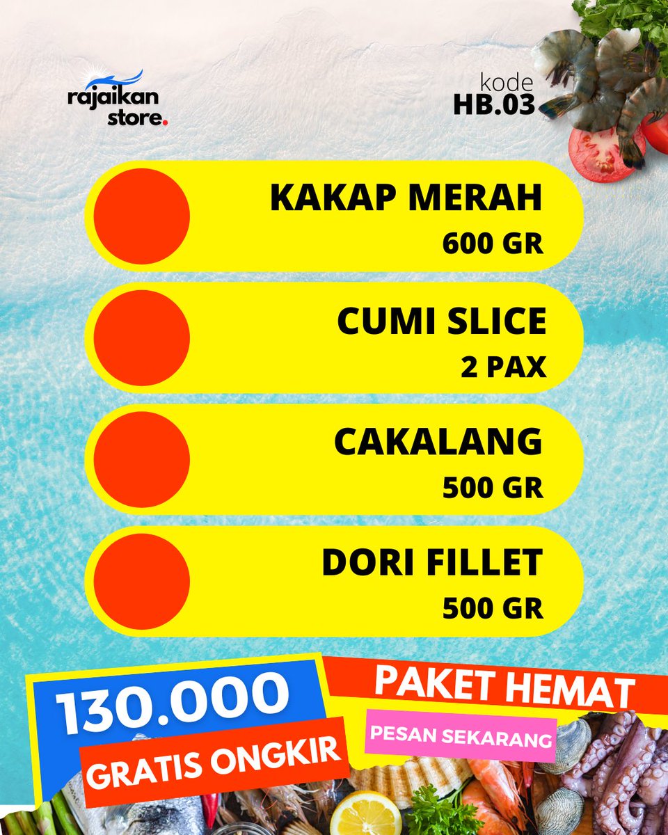 rajaikanstore's tweet photo. Sodara, ayo, sodara, dilarisi, sodara. Langsung chat admin, link: https://t.co/yOTUIgty3O 😊 

#ikanlautjogja #HouseoftheDragon #seafoodjogja https://t.co/uyiuUPFEvp