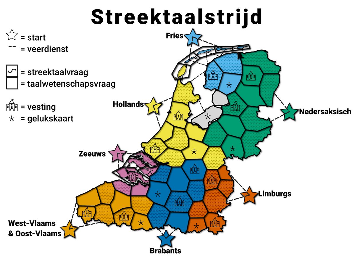 Ik heb een blog geschreven over Streektaalstrijd (bordspel in ontwikkeling), waarin ik het belang van streektaal voor de samenleving benoem. Veel dank aan  @_Gewaardeerd (@_knaw) en de vele mensen/organisaties die ons (@SLG_UG) hierin financieel en met hun creativiteit steunen!