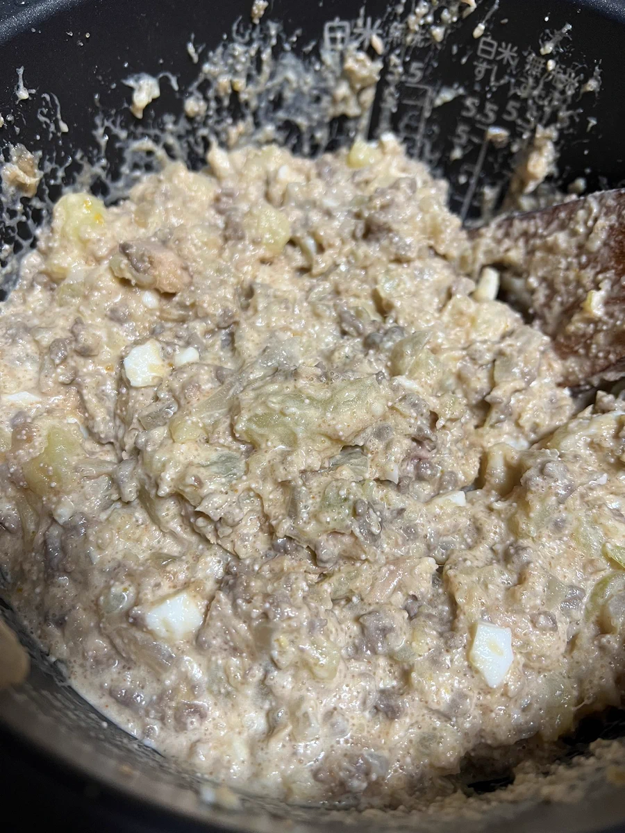 ポテトサラダを作ったら…？なぜか汁気が多い！？