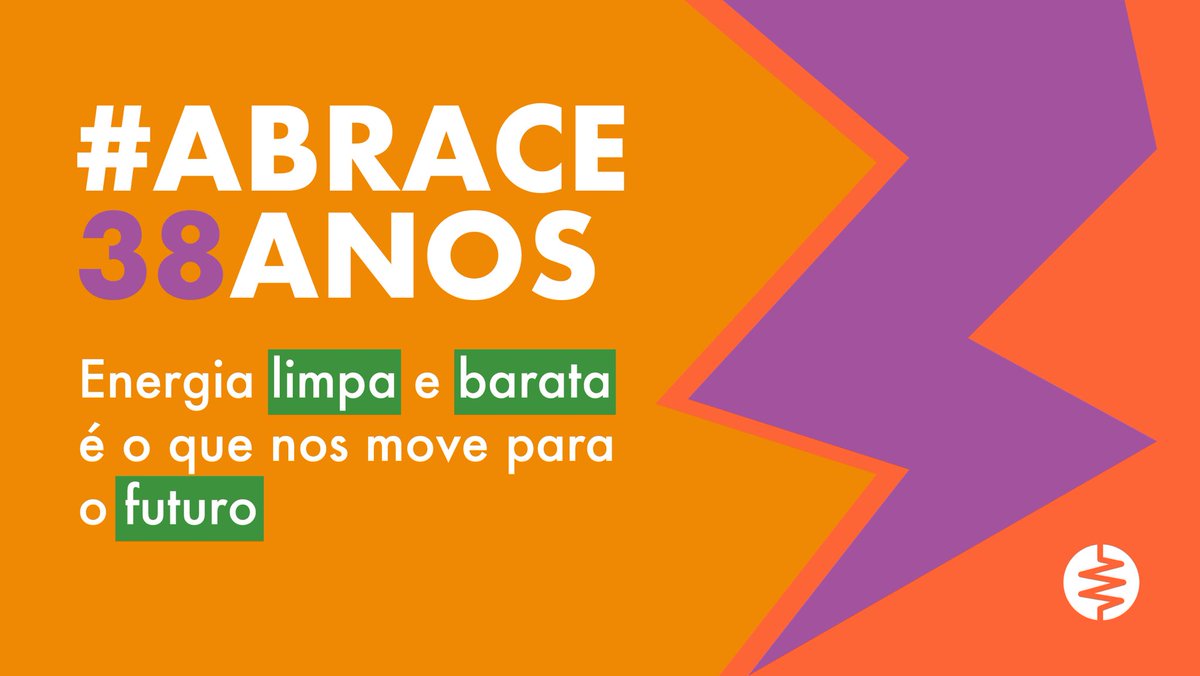 Hoje a Abrace completa 38 anos de contribuições ao setor, sempre pautada em defesa dos consumidores e na redução do custo da energia. 🎂

A Abrace do futuro começa agora. Olha o que já temos feito 👇