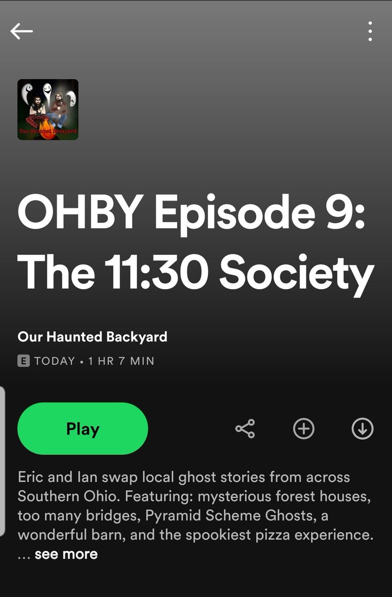 OHBYpod's tweet photo. Big episode, small stories in this edition of OHBY 
#spooky #cryptids #smalltown #ohio #halloween #spook #haunted https://t.co/QVaMzs8Z5x