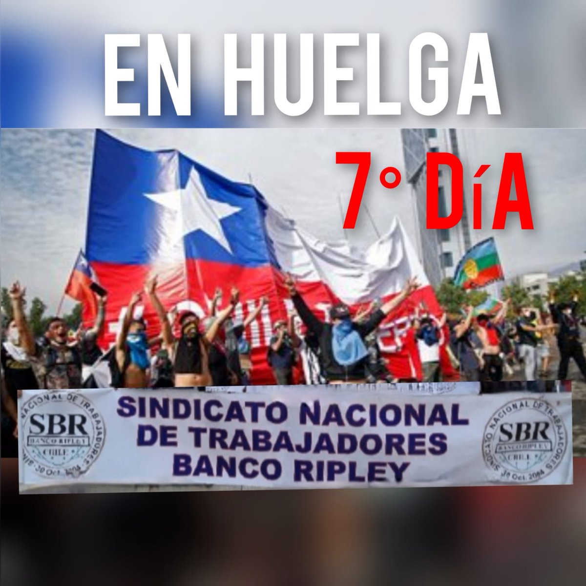 mortiz1978's tweet photo. A no bajar los brazos @SindBancoRipley...
Todo Chile está contigo @confed_bancaria #novalgocero 💪💪💪💪 no somos solo números... Hemos dejado hasta la última gota de sudor y sacrificio en pandemia jamás dejamos de atender cada día tenemos más trabajo y menos posibilidades ... https://t.co/hiZwFDlohy