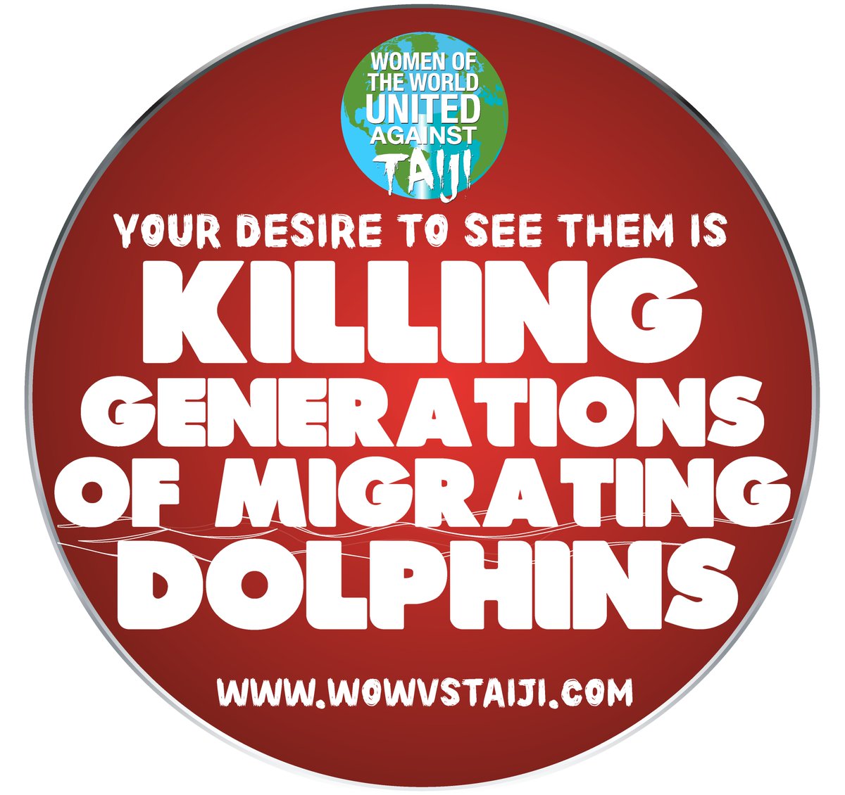 If we stop the demand for captive dolphins we stop the slaughter #WOWvTaiji #Taiji website: wowvstaiji.com