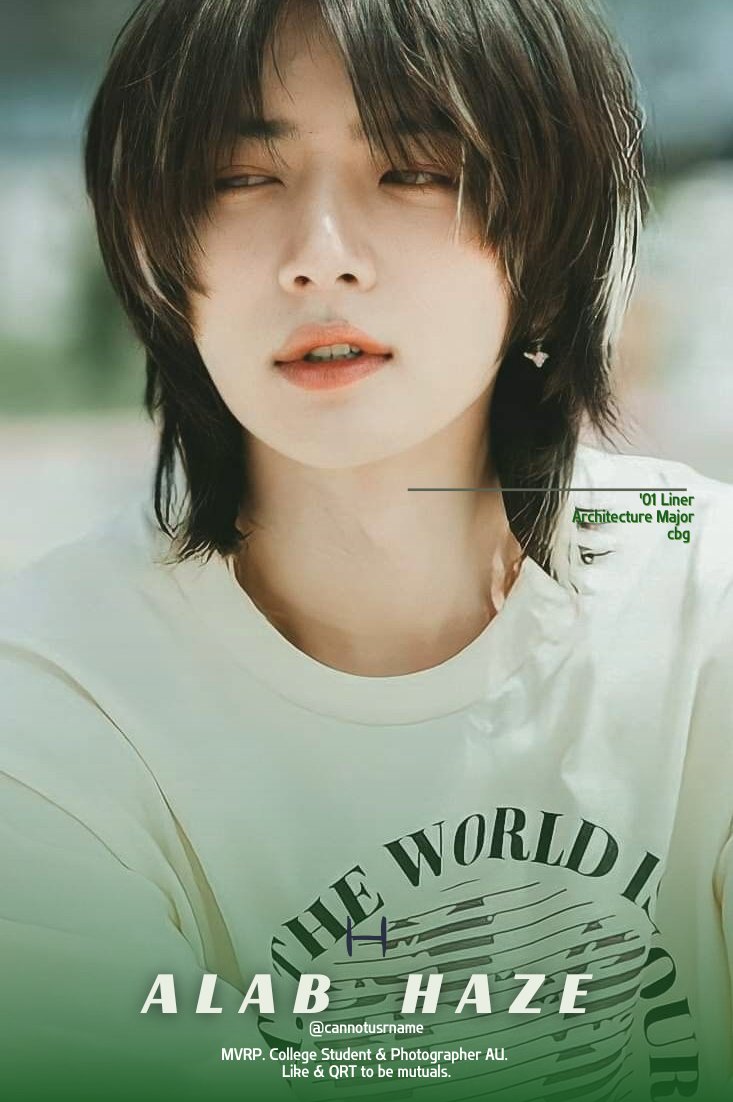 ㅤ

                 ALAB  HAZE.
                 college ,     skater     &amp;
                 photographer          au.
                 mvrp. cbg fc. '01 liner.
                 not      new      to       rp
                 like / rt to be mutuals.

ㅤ