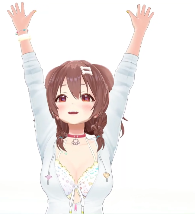 戌神ころね 「バンザイポーズすっごい好き#生神もんざえもん 」|レーミング有栖🥐のイラスト