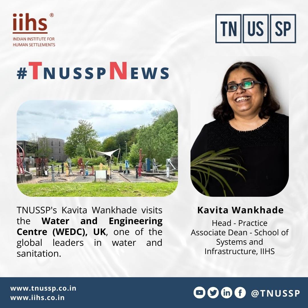 TNUSSP's tweet photo. #Throwback to when @kavita_wankhade visited @WEDCUK to speak about @IIHS-led #TNUSSP's work and share reflections on on-ground challenges, solutions, and meaningful engagement with the urban. Follow #TNUSSPNews for more information on TNUSSP's work! #SanitationForAll https://t.co/4K2yFvMaSz