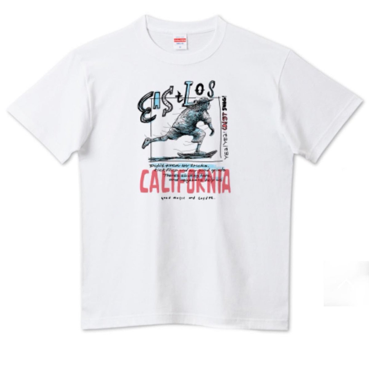 GoodMusicandCo1's tweet photo. NEW ITEM 『EAST LOS.』

#Tシャツトリニティ 
https://t.co/0yysKmDjsH
#hoimi 
https://t.co/mdqPXzRZ5o
#suzuri
https://t.co/O2VM4qyzGs

#スケボー #ロスアンジェルス #カリフォルニア https://t.co/or0FsOFk0p