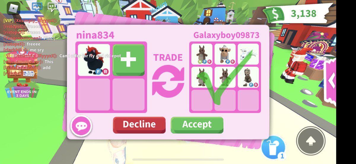 nin8344's tweet photo. W/f/l?? #adoptme #adoptmetrade #adoptmetrading https://t.co/BY356D5A41
