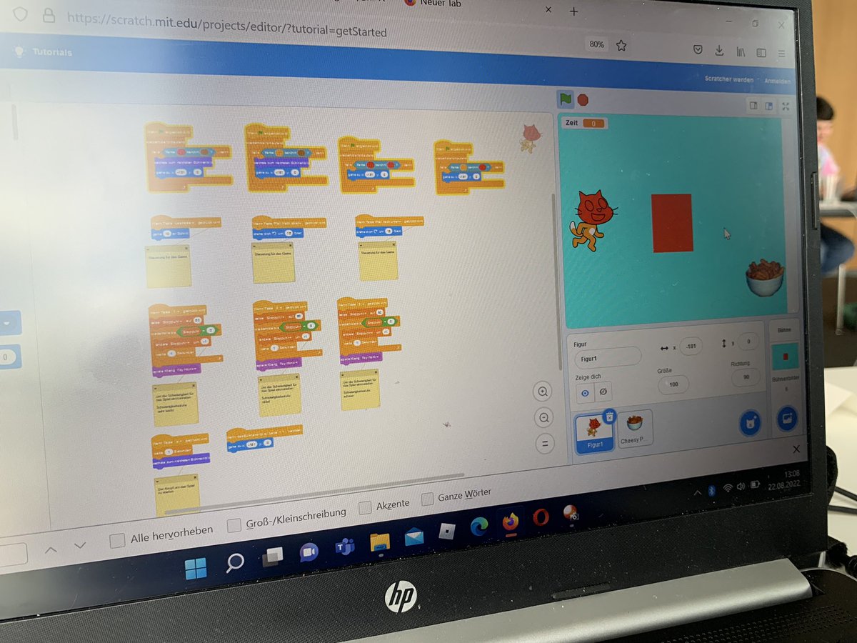 alexcio_'s tweet photo. 1. Tag des #ITSummercamp ist rum und schon die ersten coolen Projekte sind entstanden. Hier z.B. schon eines mit sehr vielen Blöcken, aber clean code, gar mit Kommentaren.
#MedicalValley
#Forchheim https://t.co/YcnHzWqxby