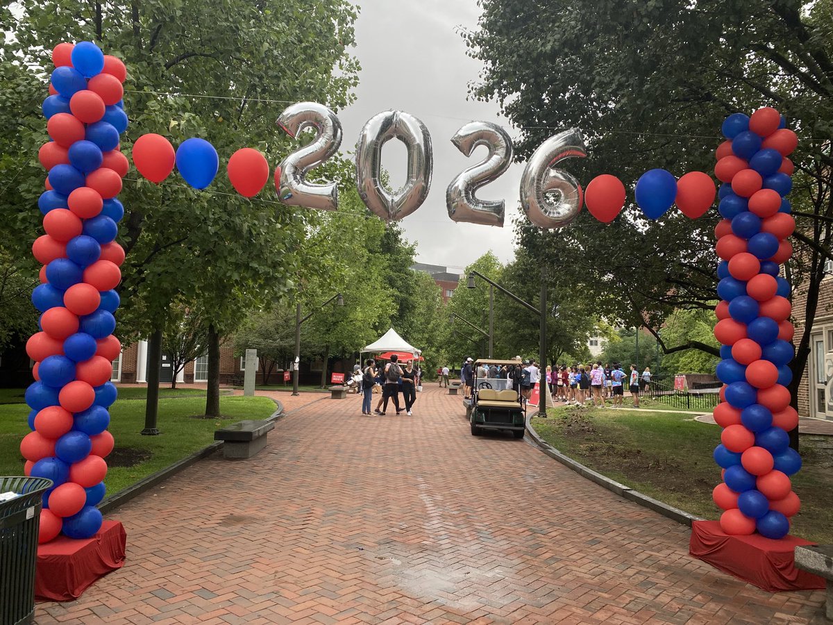 Welcome to ⁦<a href="/Penn/">Penn</a>⁩ Class of 2026! Move-In starts today. #LivePenn