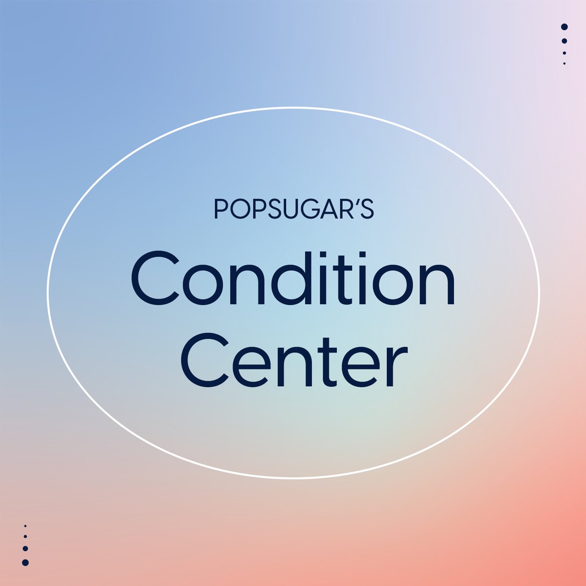 POPSUGARWell's tweet photo. Introducing POPSUGAR's Condition Center, your go-to hub for approachable and accurate information about your health. Because nothing feels better than being informed. (1/5)
https://t.co/RtWdF9CVfd https://t.co/M8rDBRt4kQ
