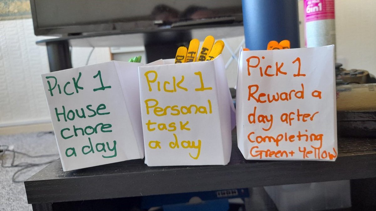 This young person struggled to complete day to day tasks, so we were able to create a reward system to make it easier for them to not get overwhelmed🎁

We work with our young people to tailor to their needs &amp; help improve themselves &amp; their futures🧡

👉 transitionsuk.org