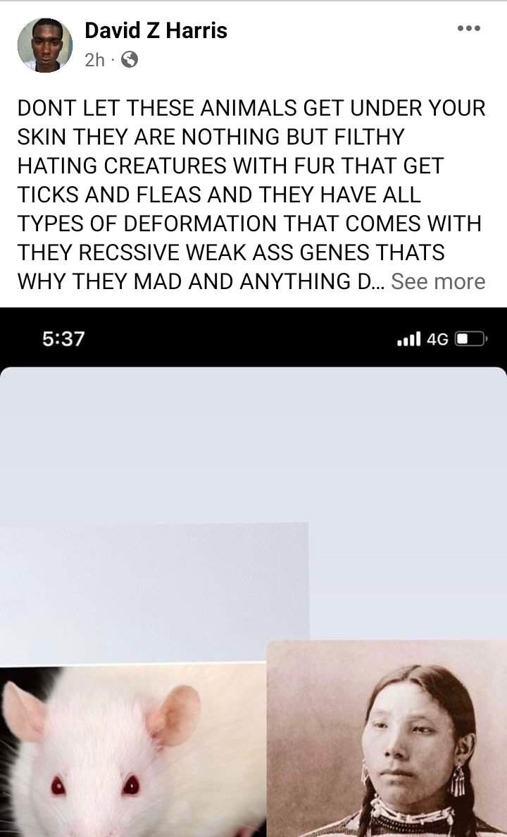 Nezahua80863167's tweet photo. #Blackpeople we ain't #racist:
Also them:
#Wabos #Hoteps #FBA #DaneCalloway #ADOS #Moors #JudeoIsraelites #StopAsianHate
#NativeAmericans #BlackIndiansUnited #MMIW
#Racism #Afrocentrist #cultureVultures #Mexicans #AmericanIndians #Xenophobia #HeyColonizer #HateSpeech #Genocide https://t.co/x4eTlr5TDq