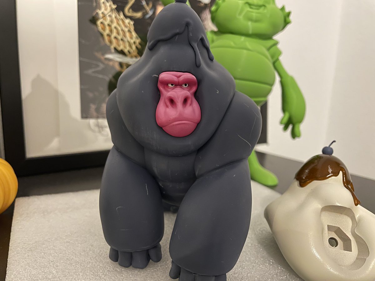 Camarasketch's tweet photo. Remember this guy? For a while it was going to be produced in vinyl by another company, but after a year or more, things did not work out. So now I will try to push it further myself. First things first! Making some prototypes! https://t.co/XxACESKhpa