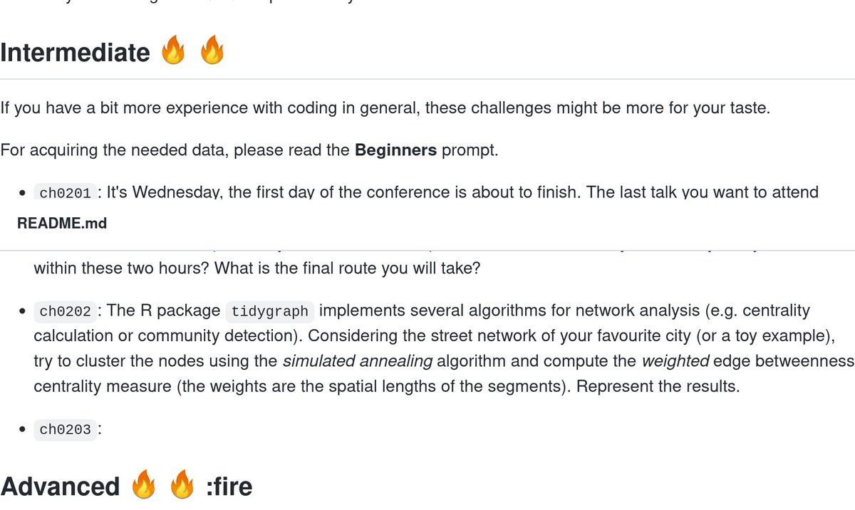 If you're interested in reproducible analysis of spatial networks, these exercises are 🔥 Plus they'll get you into the feel of <a href="/foss4g/">FOSS4G 2024 | https://fosstodon.org/@foss4g</a> by navigating Florence streets (albeit on the computer). Great open #rspatial + #gischat teaching resource: github.com/sfnetworks/fos…