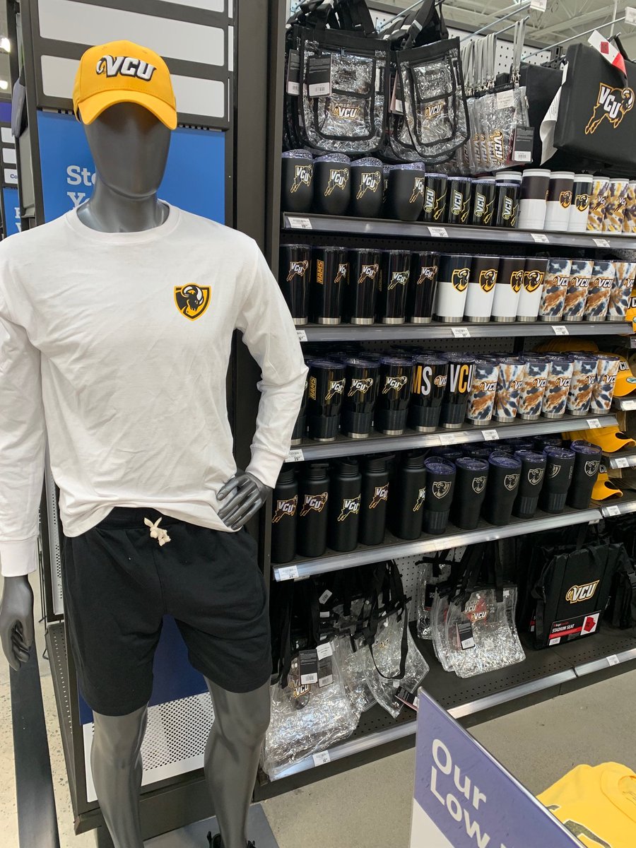 VCUGear's tweet photo. Check out this #VCU selection at the new Academy Sports in Short Pump!! If you haven't been, be sure to check it out! #VCUGear #VCURams 🐏 https://t.co/JU6CBO7pS6