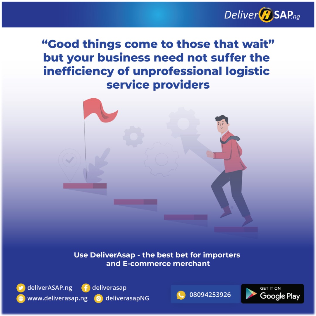 deliverasapng's tweet photo. DeliverAsap! Tested, trusted, and reliable!

Call/WhatsApp: 08094253926

-
-
-
-
-
#deliverasapng #deliverasap #lastmilefulfillment #crossborderlogisticsservices #africatotheworld https://t.co/k8umLnulEb