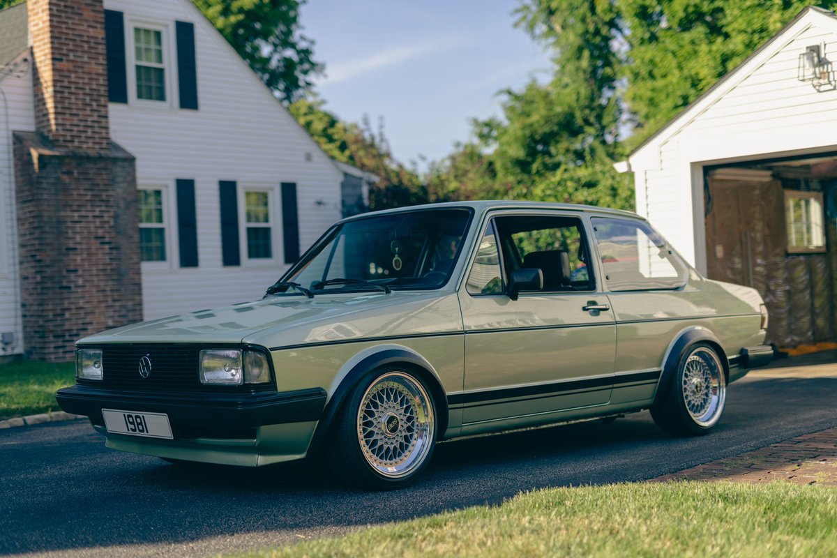 RevivalMotoring's tweet photo. #Mk1Monday One of the best to ever do it! Our friend Tobias’ 1981 Mk1 Jetta 🥵🔥 https://t.co/RsII4670b7