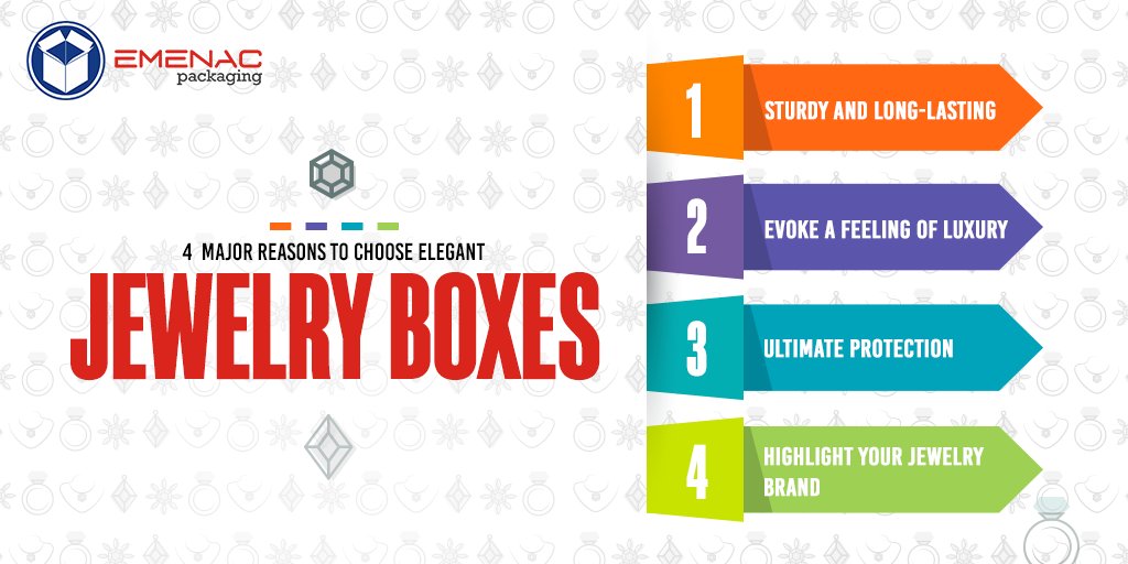 EmenacPackCA's tweet image. 4  Major Reasons to Choose Elegant Jewelry Boxes:

1. Sturdy and long-lasting

2. Evoke a feeling of luxury

3. Ultimate Protection

4. Highlight your Jewelry Brand

.

.

.

#customjewelryboxes #jewelryboxes #customboxes #custompackaging #EmenacPackagingCA