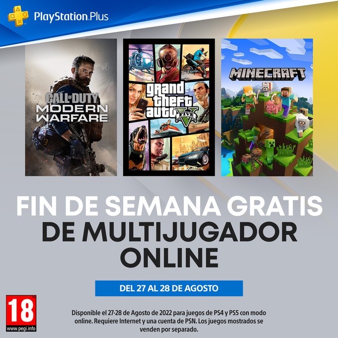 PS Plus será gratis este fin de semana para jugar online sin pagar en PS4 y  PS5 - MeriStation