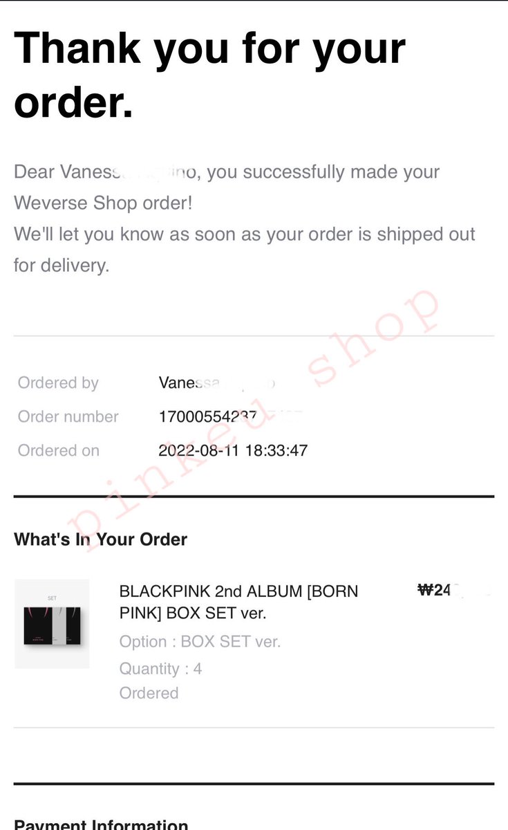 #pinkeushopUPDATES

Blackpink 2nd album [Born Pink]  Box Set version update

~ I’ve already secured all orders in Ktown, YG, and WV. Still have extras, and you can still order until Sep 15.

Please DM me if you have any questions. ^^