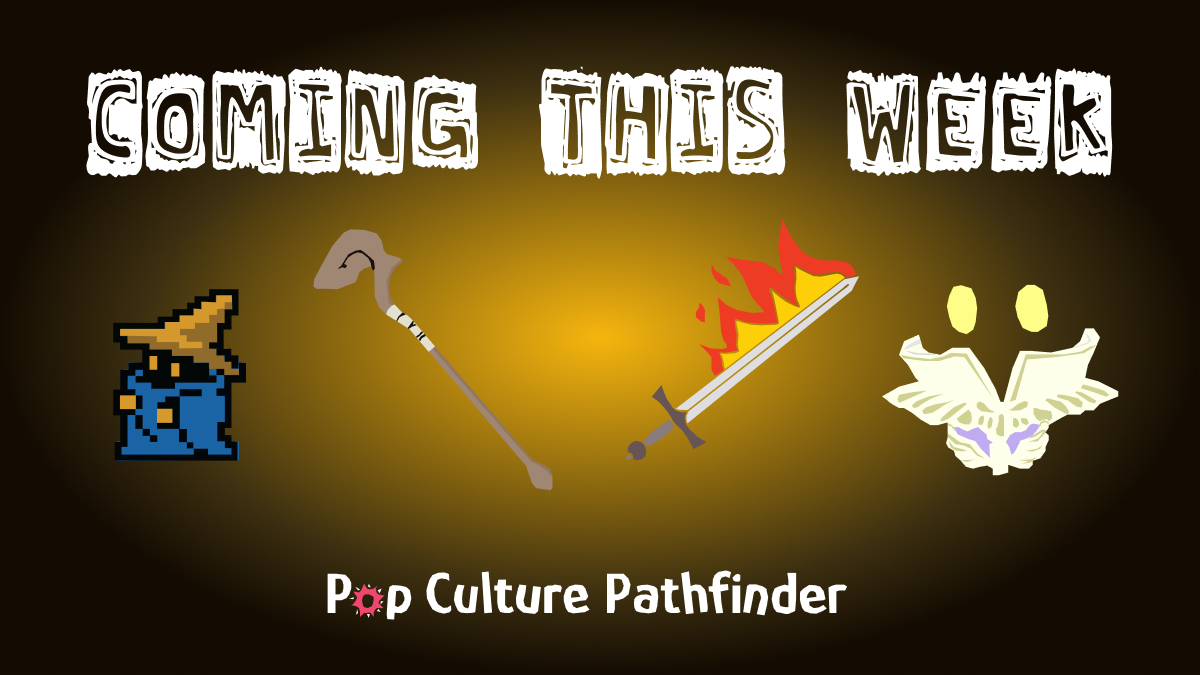 pf2ebuilder's tweet image. Coming this week! A Wizard build featuring a tragic little guy from the Final Fantasy universe. Check it out Wednesday at pathfinderbuilds.com

#pathfinder #DnDcharacter #ttrpg #finalfantasy