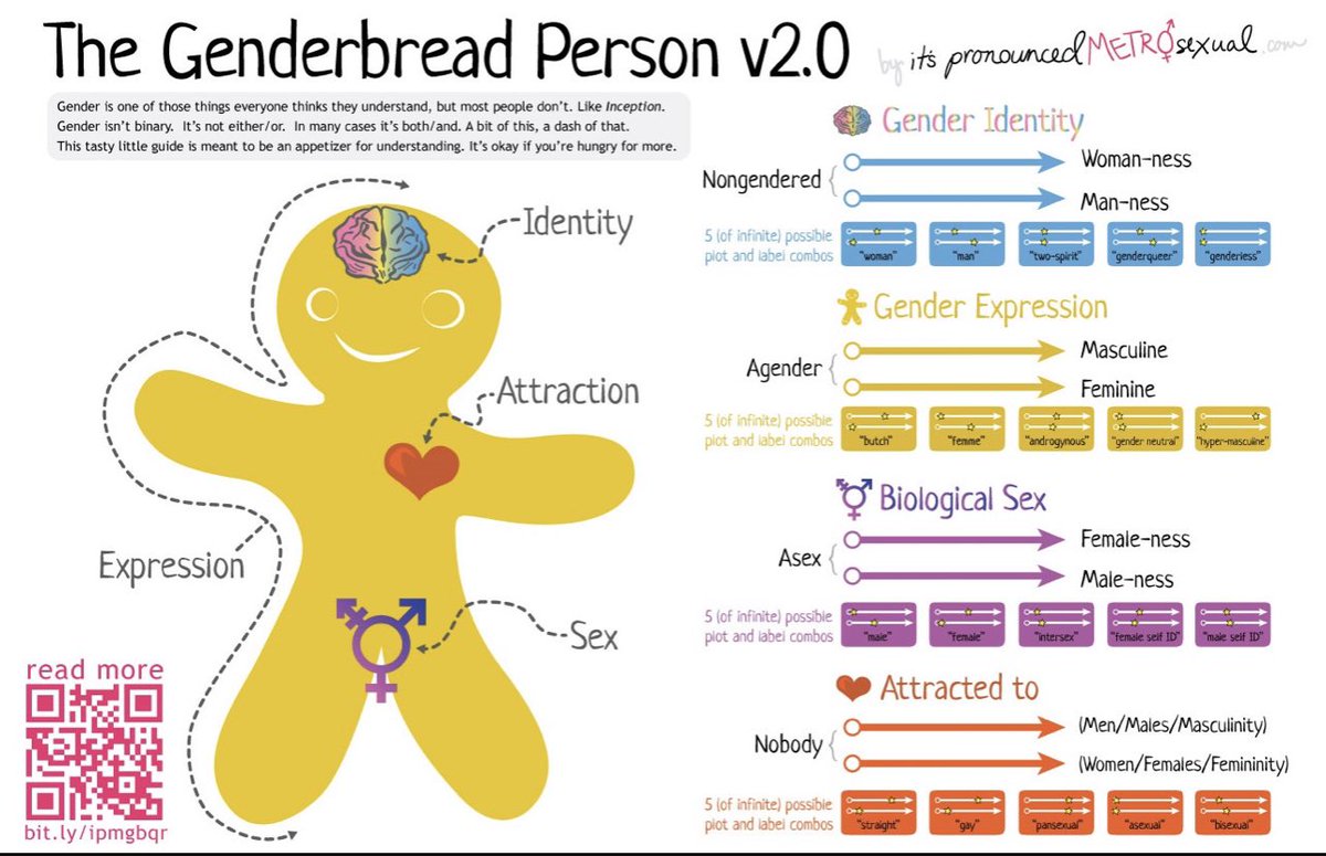 ShawnMcBreairty's tweet photo. When you see the gingerbread βmanβ like this poster in the hallway of Greely elementary school in @CumberlandMaine allowed by the worst @SuperMSAD51 in the state, it reaffirms you to pull your kids now, before he indoctrinates them from you. #genderismadeup https://t.co/hgrXrVaPii