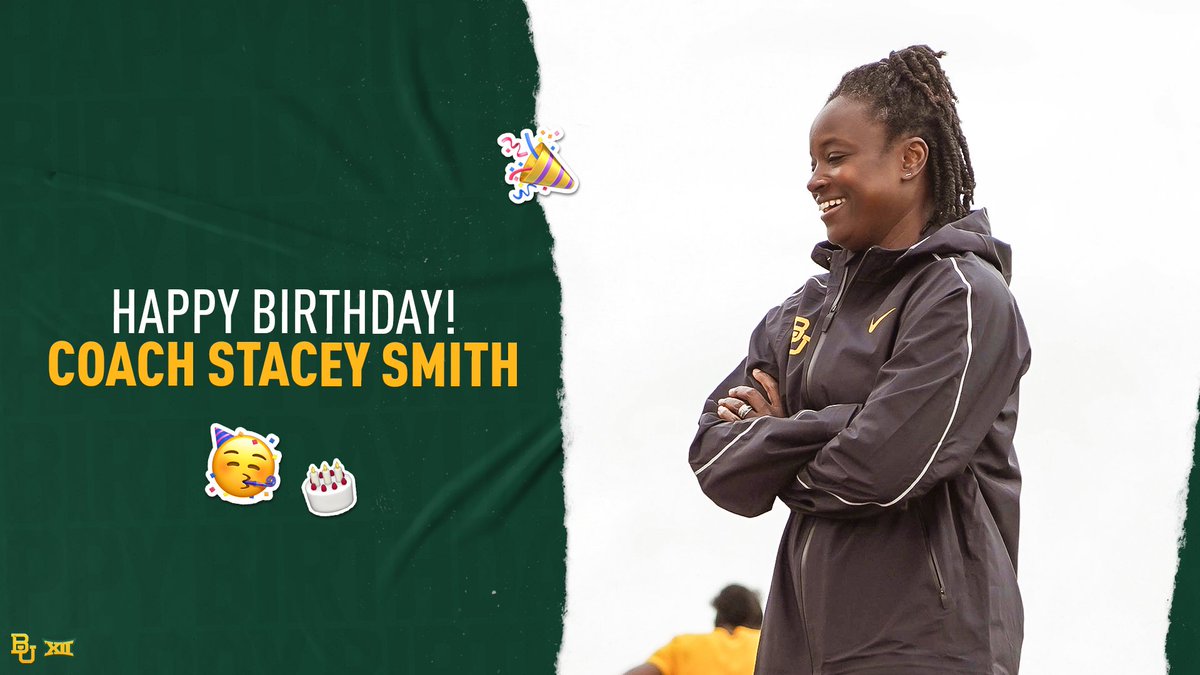 Happy Birthday, Coach Stacey! 🎉🎉

#SicEm 🐻