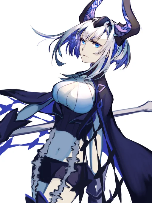 最高でした…感謝を込めて以前描いたものに加筆したアスラウグをば… #Fate #極光のアスラウグ 