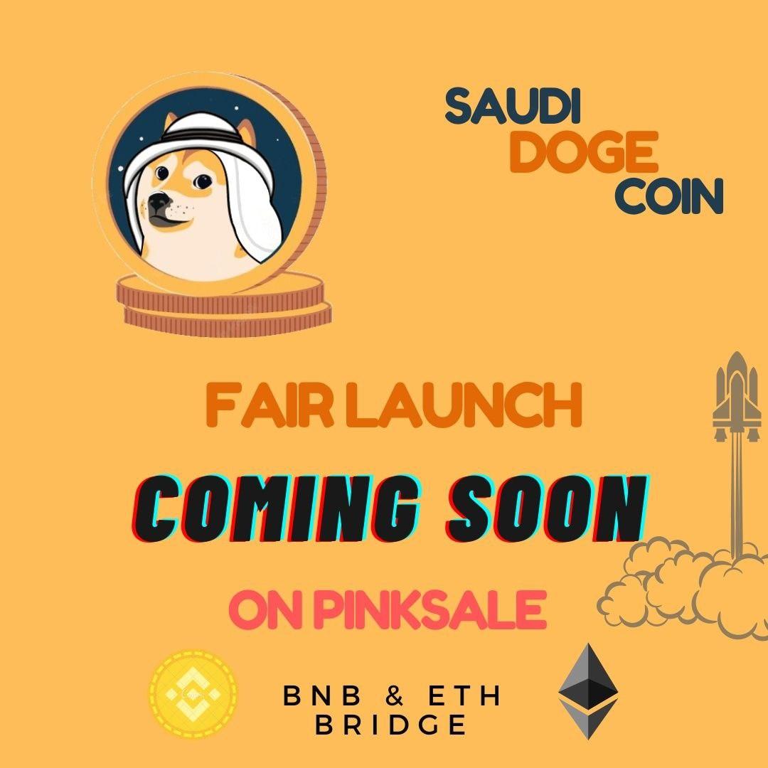 naim82089675's tweet photo. FAIR LAUNCH IS SOON...
THE SOON IS SOON.....#SaudiDoge
@KSADoge
#Hastags
#SaudiDoge
#Doge #Shib #Memecoin #Fairlaunch #Pinksale
@StrikerIbrahim
@Jay10kevwe https://t.co/pZvvoDqjD7