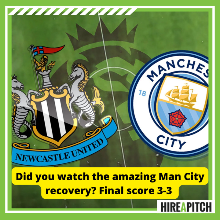 ⚽Did you catch the Newcastle v Manchester City game? 

It was fantastic to see VAR coming in handy to overturn Trippier's red card for a challenge against De Bruyne at the 73rd minute. What are your thoughts on VAR?

#hireapitch #var #football #footballgame #footballmemes